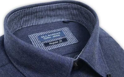 CAMICIA IN FLANELLA CONFORMATA SEA BARRIER BOTTON DOWN