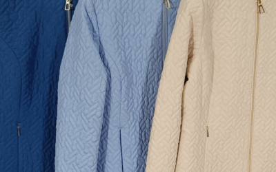 Giubbino Virginia Blu Acacia Reversibile disponibile fino alla mis.59